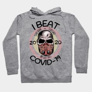 I Beat Covid Hoodie